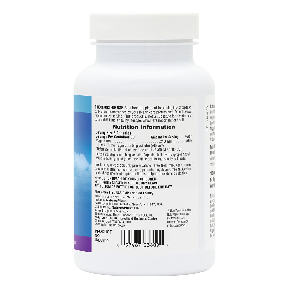 product image of Magnesium Glycinate Capsules containing Magnesium Glycinate Capsules