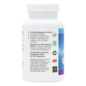 Second side product image of Magnesium Glycinate Capsules containing Magnesium Glycinate Capsules