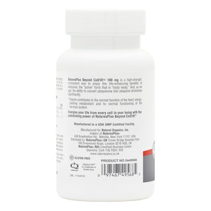 Second side product image of Beyond CoQ10® 100 mg Softgels containing 30 Count