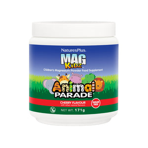 Frontal product image of Animal Parade® Sugar-Free MagKidz Magnesium Powder containing Animal Parade® Sugar-Free MagKidz Magnesium Powder