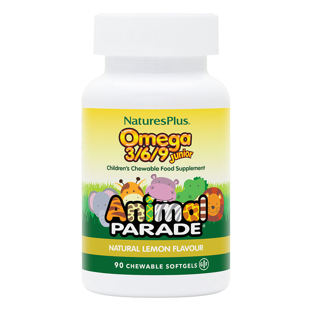 Animal Parade® Omega 3/6/9 Junior Softgels