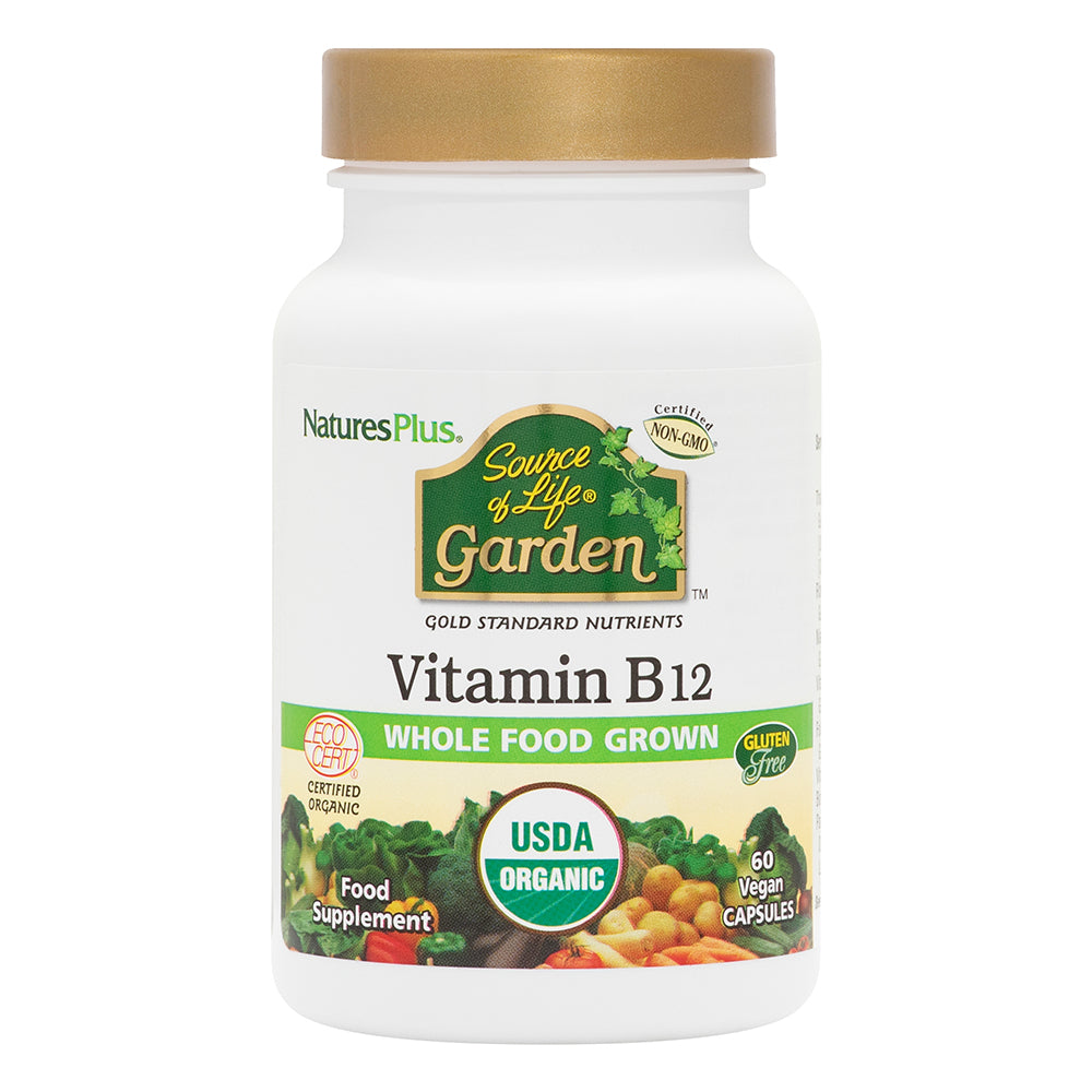 product image of Source of Life® Garden Vitamin B12 Capsules containing 60 Count
