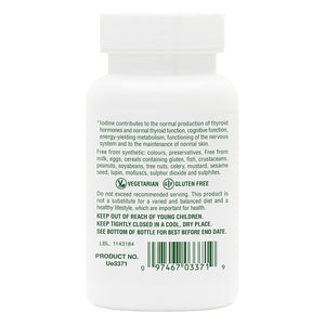 Second side product image of Potassium Iodide 150 μg Iodine Tablets containing Potassium Iodide 150 μg Iodine Tablets