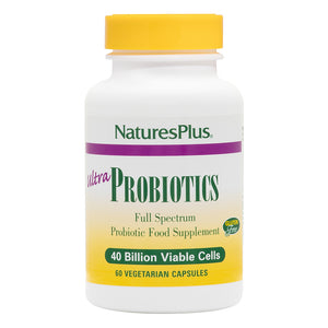Frontal product image of Ultra Probiotics Capsules containing 60 Count