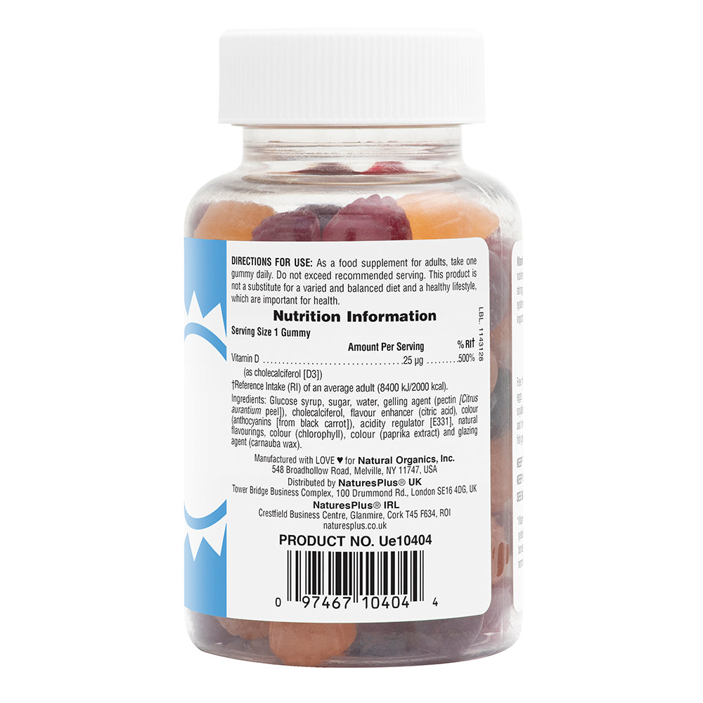 product image of Gummies Vitamin D3 1000 IU containing Gummies Vitamin D3 1000 IU
