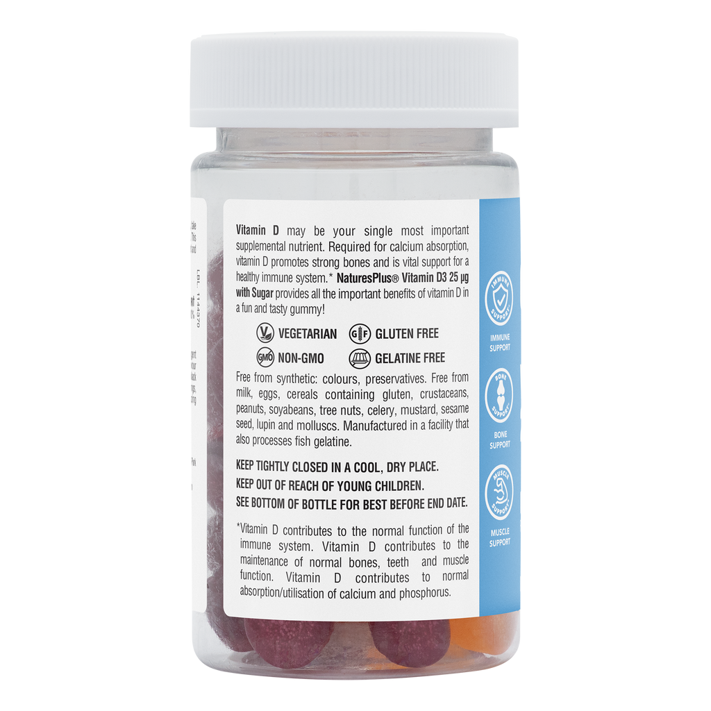 Gummies Vitamin D3 1000 IU