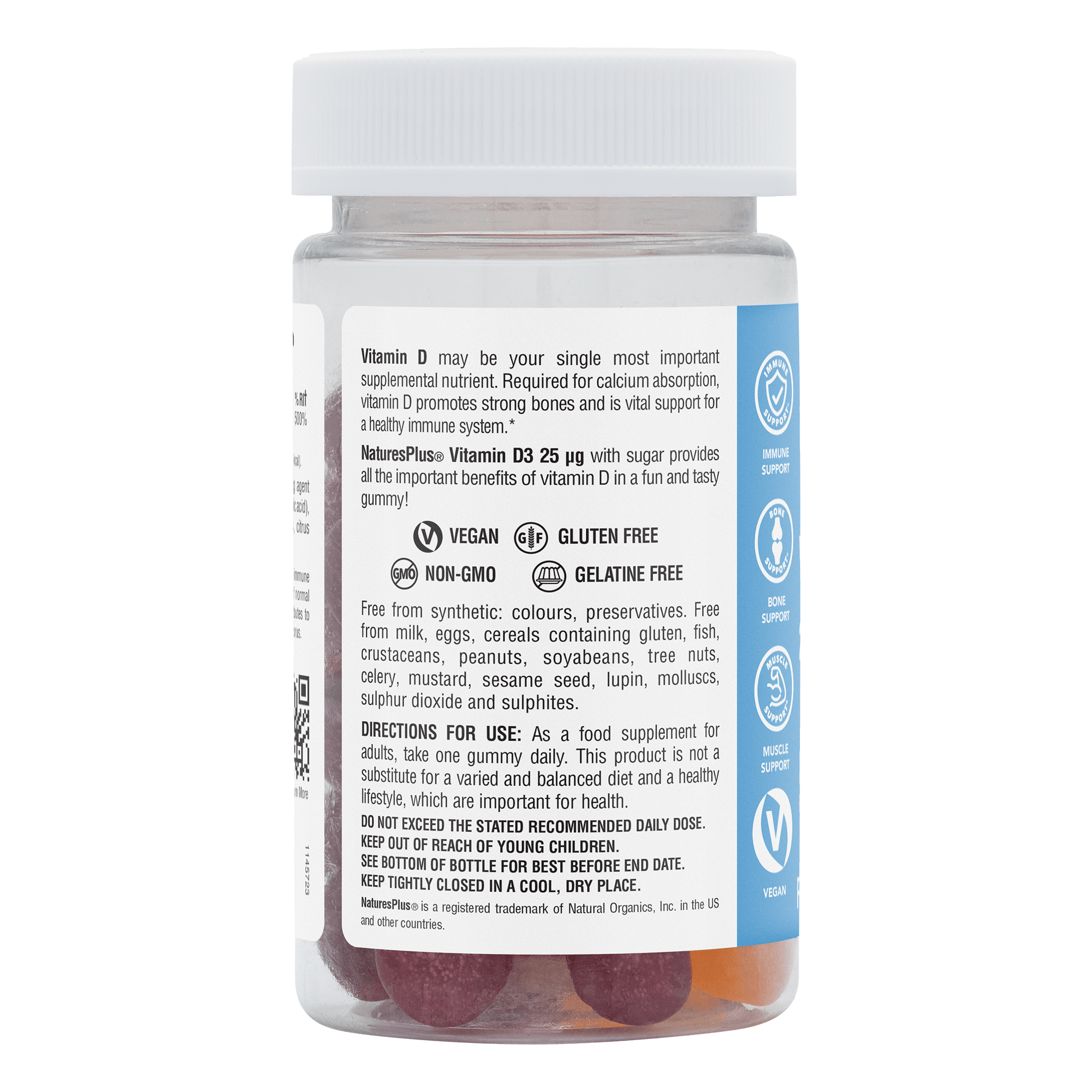 Gummies Vitamin D3 1000 IU