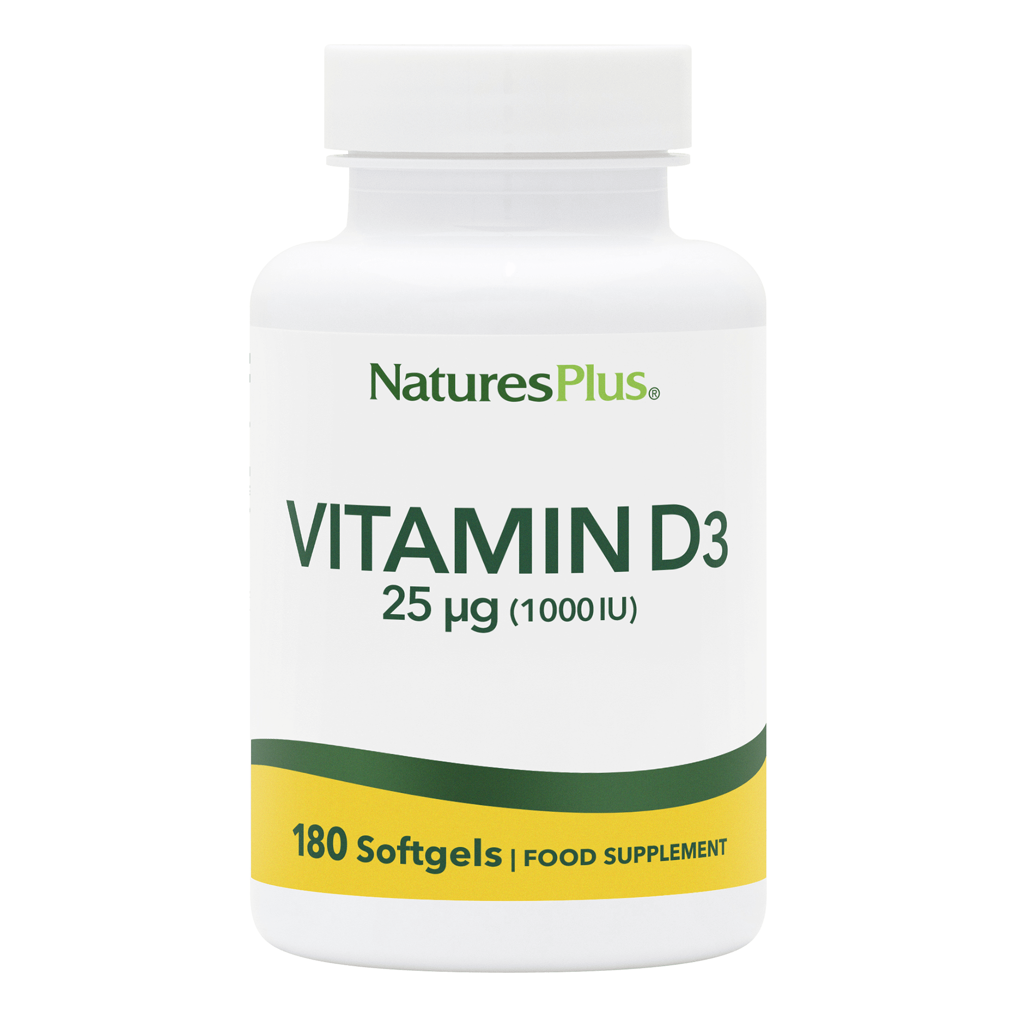 Vitamin D3 1000 IU Softgels
