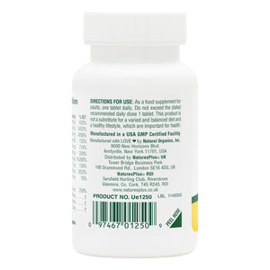 Second side product image of Mega-Stress Complex Sustained Release Tablets containing Mega-Stress Complex Sustained Release Tablets