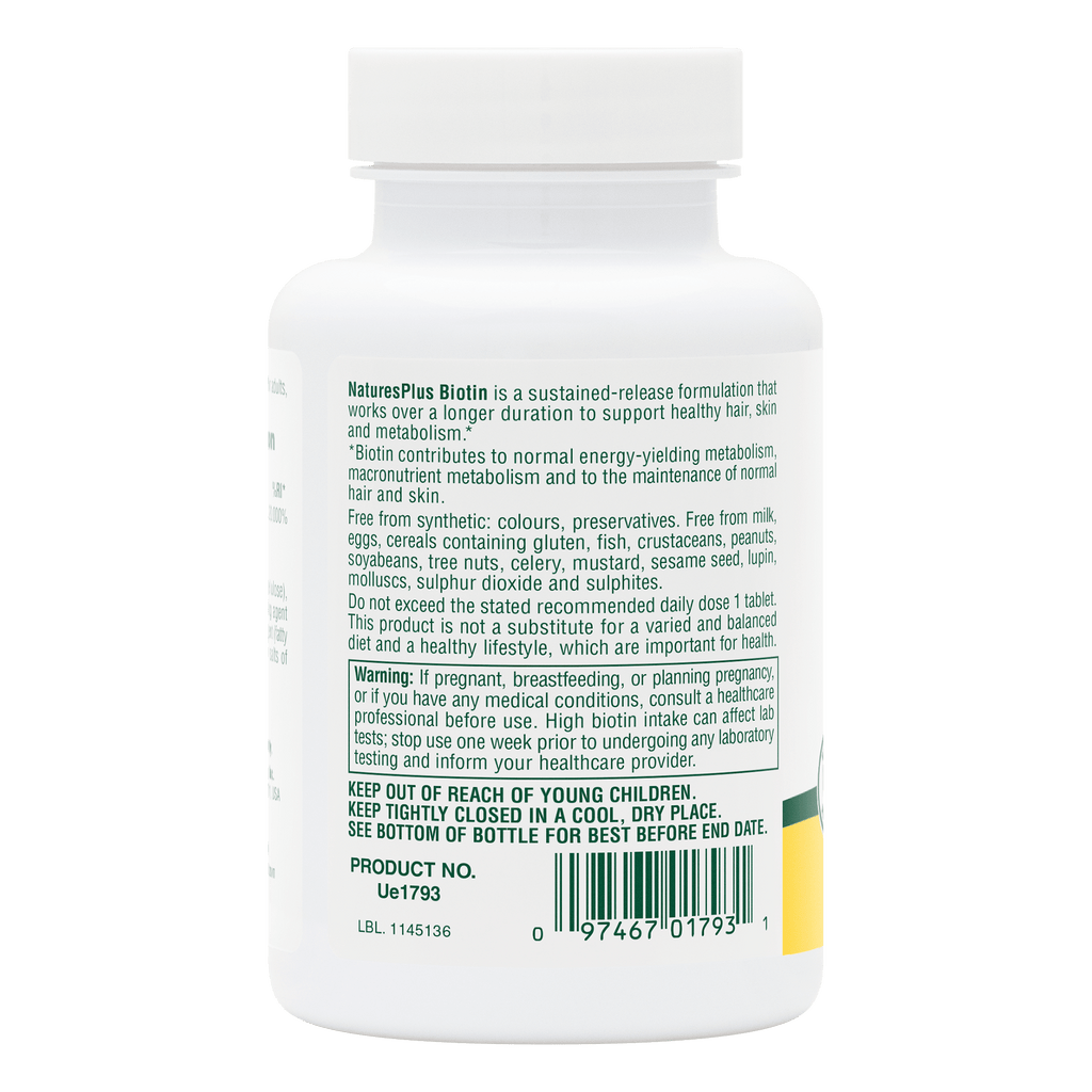 Biotin 10,000 MCG Tablets