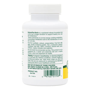 Second side product image of Biotin 10,000 MCG Tablets containing Biotin 10,000 MCG Tablets