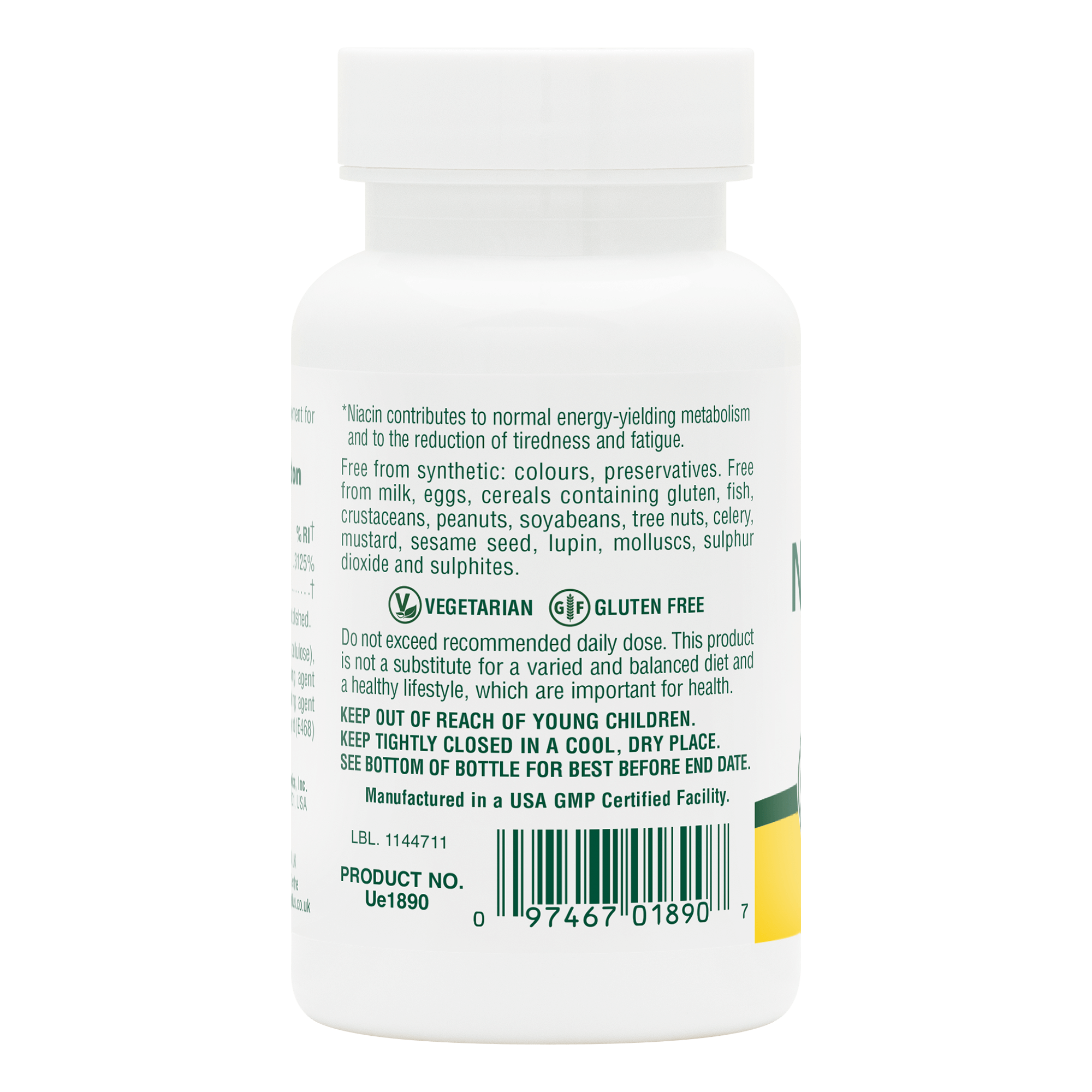 Nicotinamide 500 mg Tablets