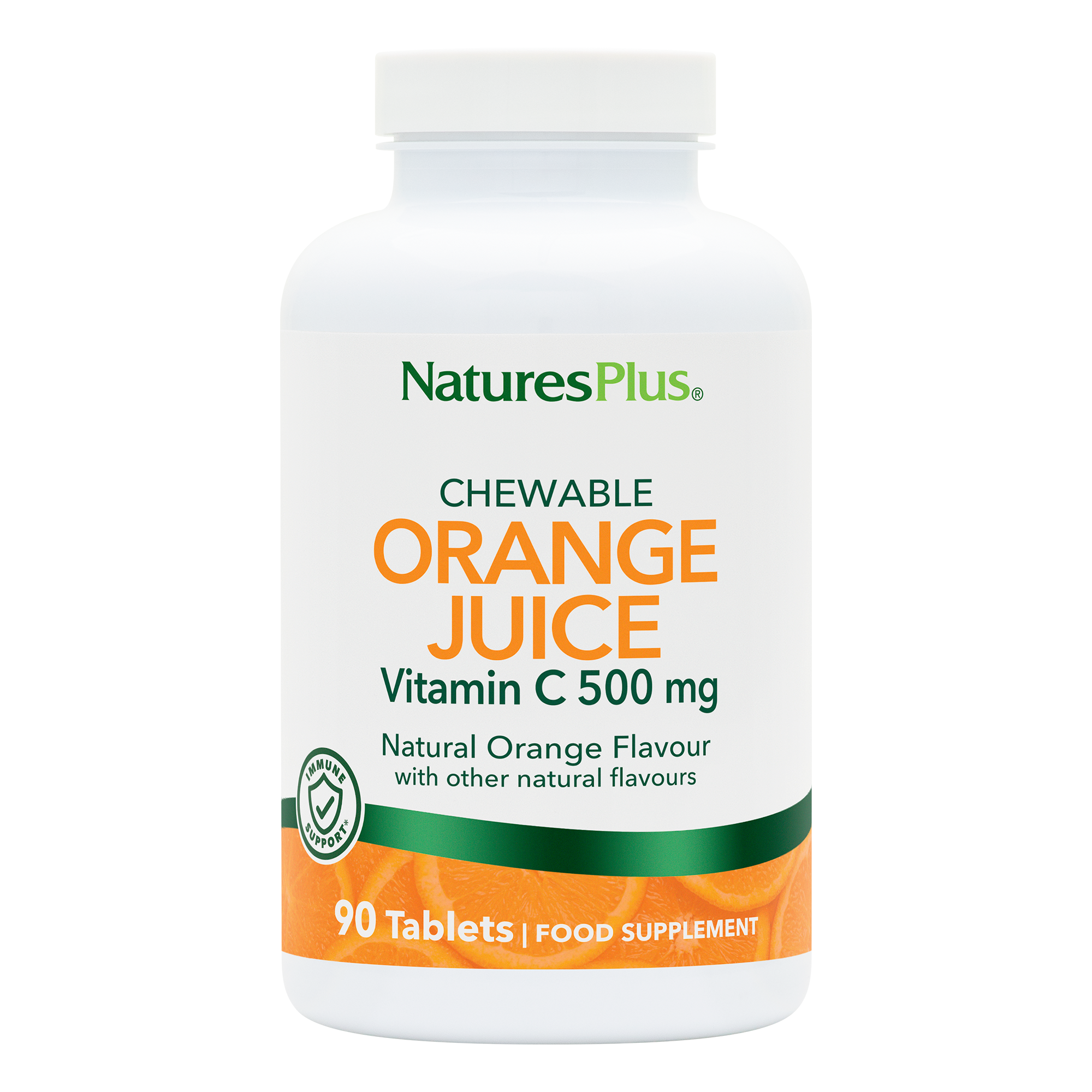 NaturesPlus Orange Juice C 500 mg Chewable