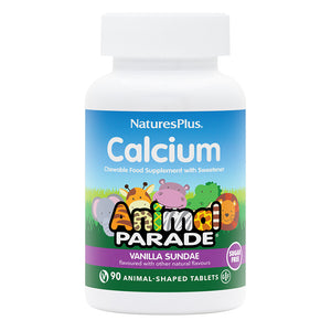 Frontal product image of Animal Parade® Sugar-Free Calcium Children's Chewables containing Animal Parade® Sugar-Free Calcium Children's Chewables