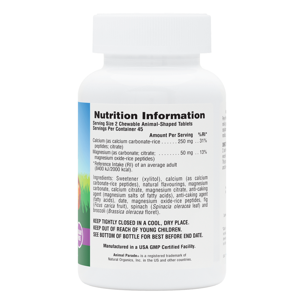 Animal Parade® Sugar-Free Calcium Children's Chewables