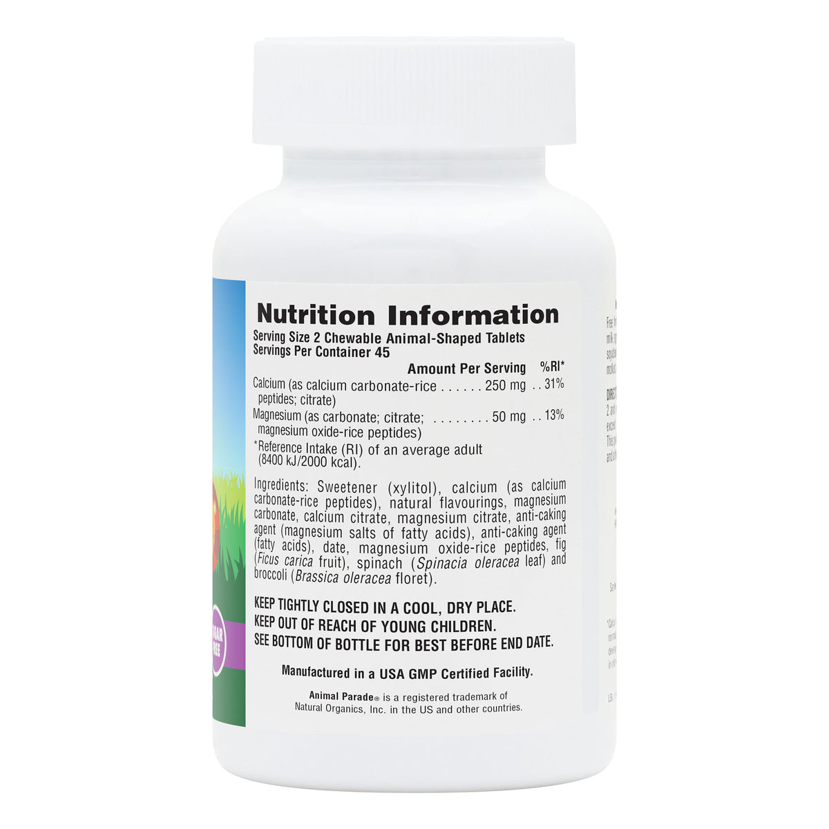 product image of Animal Parade® Sugar-Free Calcium Children's Chewables containing Animal Parade® Sugar-Free Calcium Children's Chewables