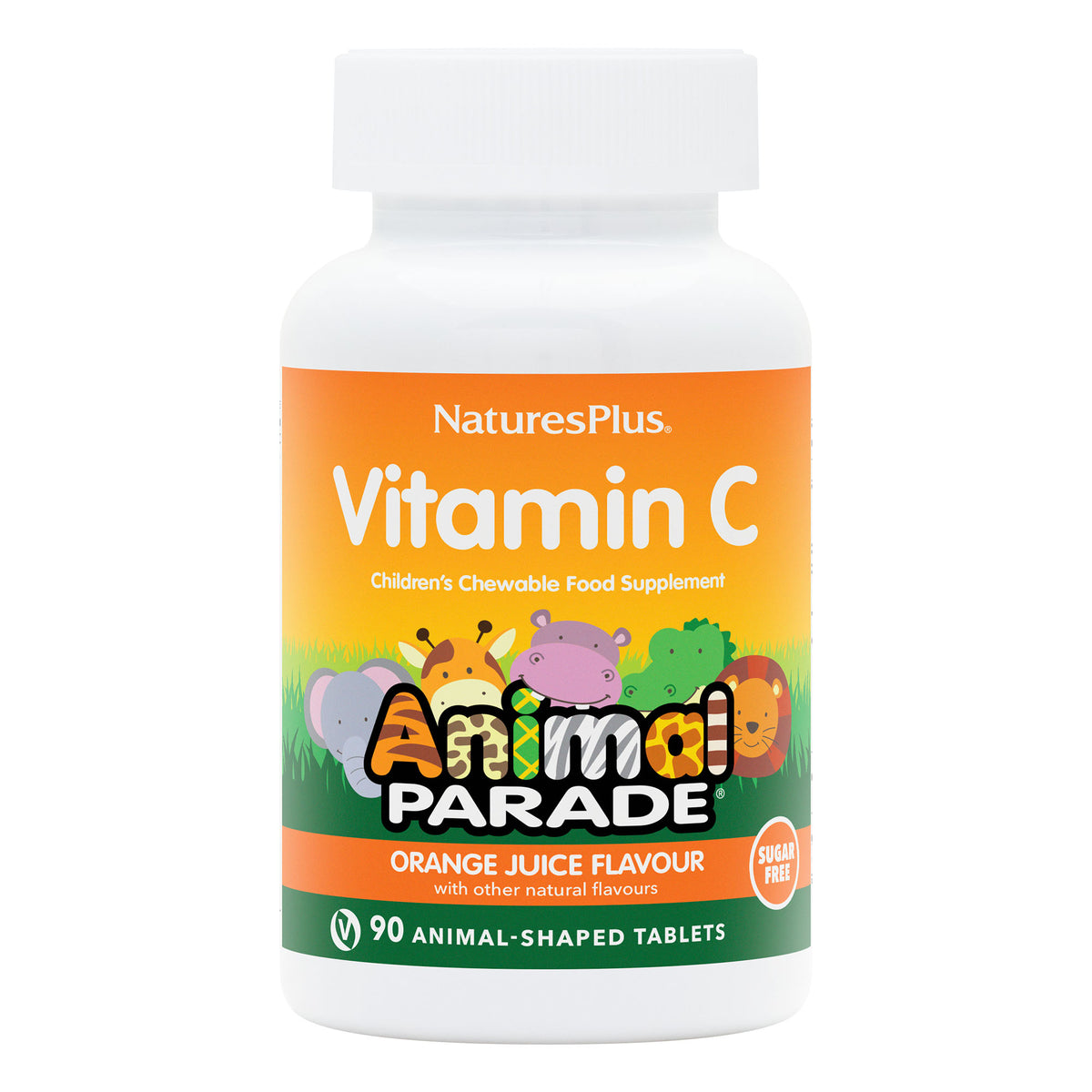 product image of Animal Parade® Sugar-Free Vitamin C Children's Chewables containing Animal Parade® Sugar-Free Vitamin C Children's Chewables