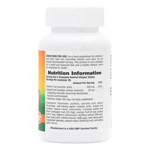 First side product image of Animal Parade® Sugar-Free Vitamin C Children's Chewables containing Animal Parade® Sugar-Free Vitamin C Children's Chewables