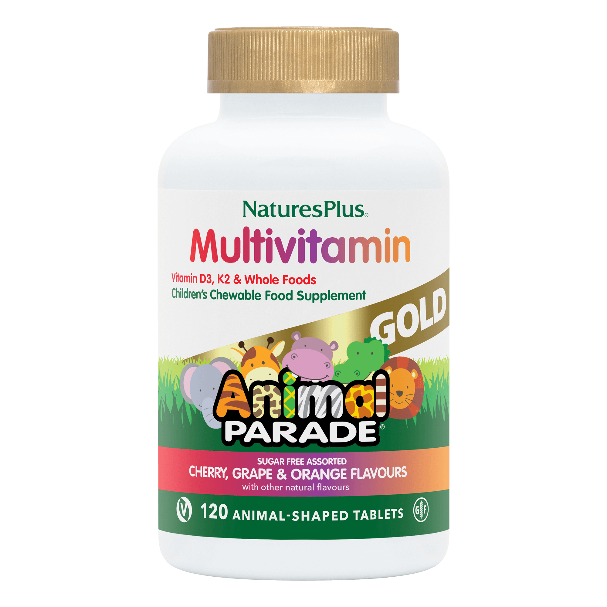 Animal Parade® GOLD Multivitamin Childrens Chewables - Assorted
