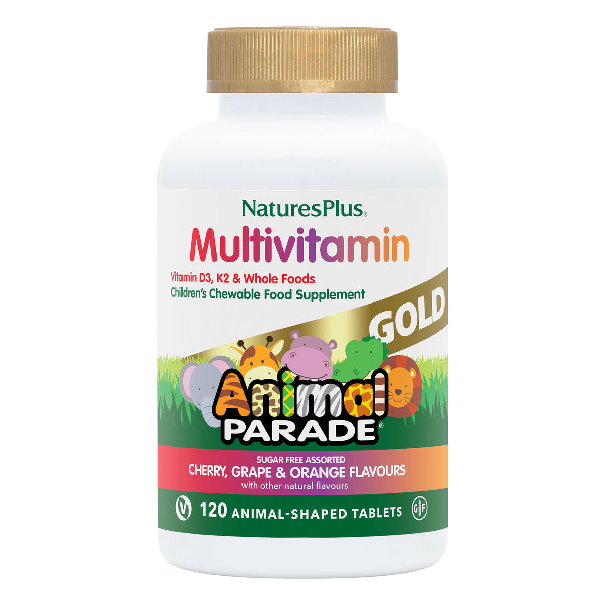product image of Animal Parade® GOLD Multivitamin Childrens Chewables - Assorted containing 120 Count