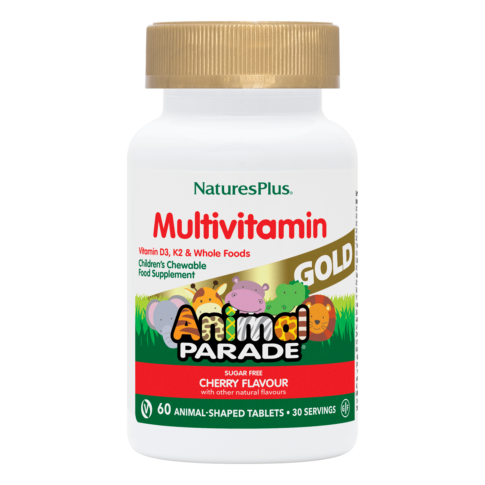 Animal Parade® GOLD Multivitamin Children's Chewables - Cherry