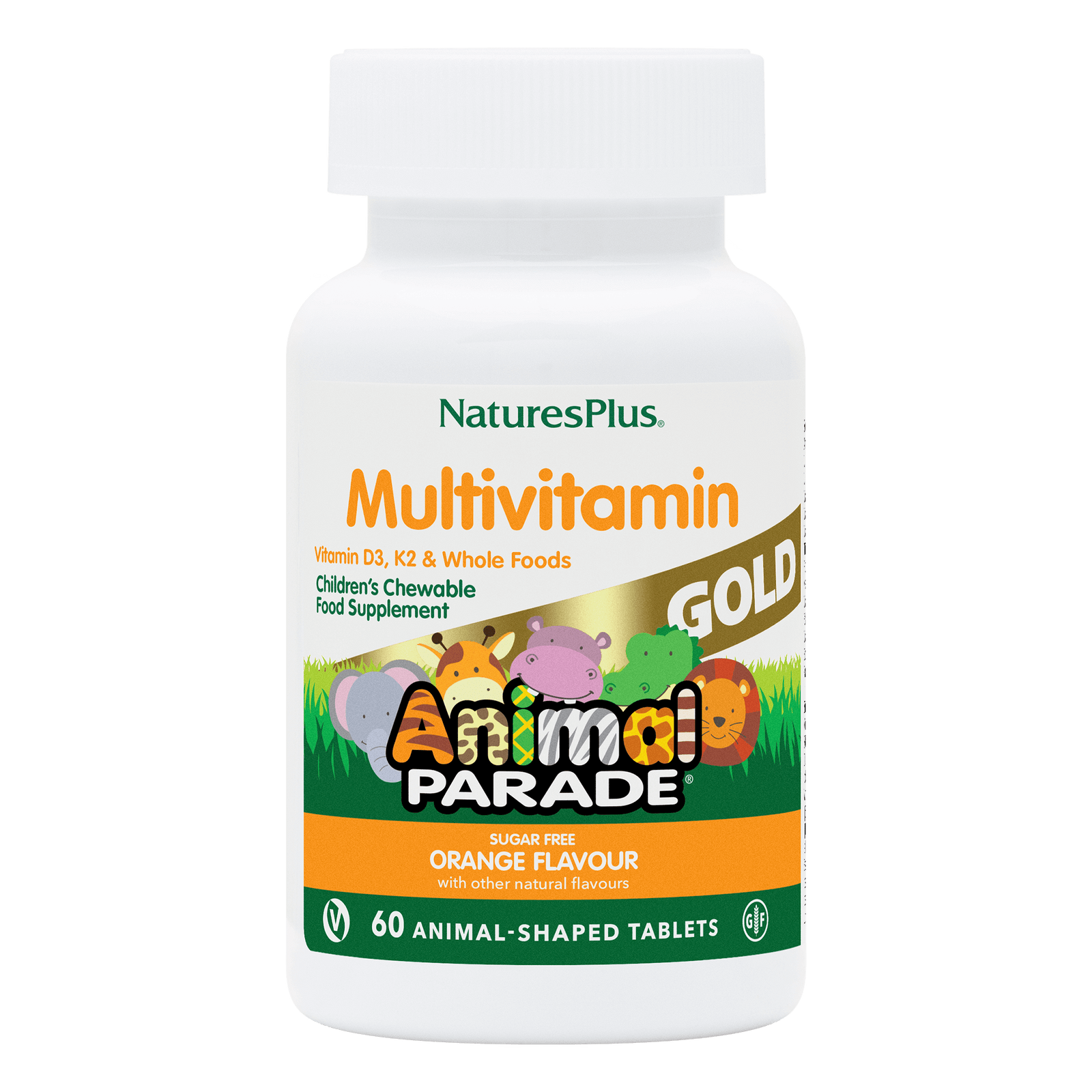 Animal Parade® GOLD Multivitamin Children's Chewables - Orange