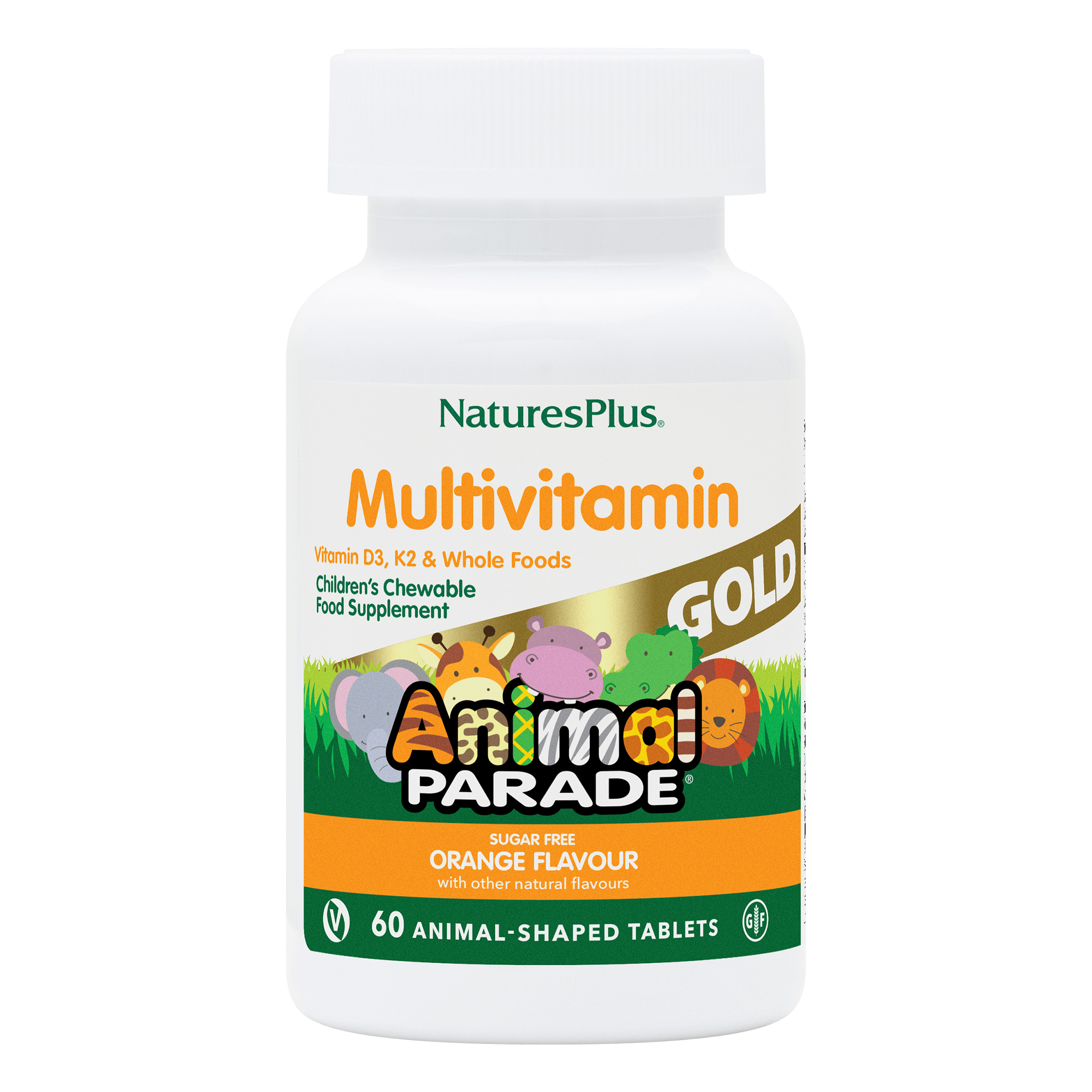 Animal Parade® GOLD Multivitamin Children's Chewables - Orange