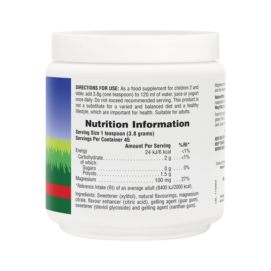 Animal Parade® Sugar-Free MagKidz Magnesium Powder