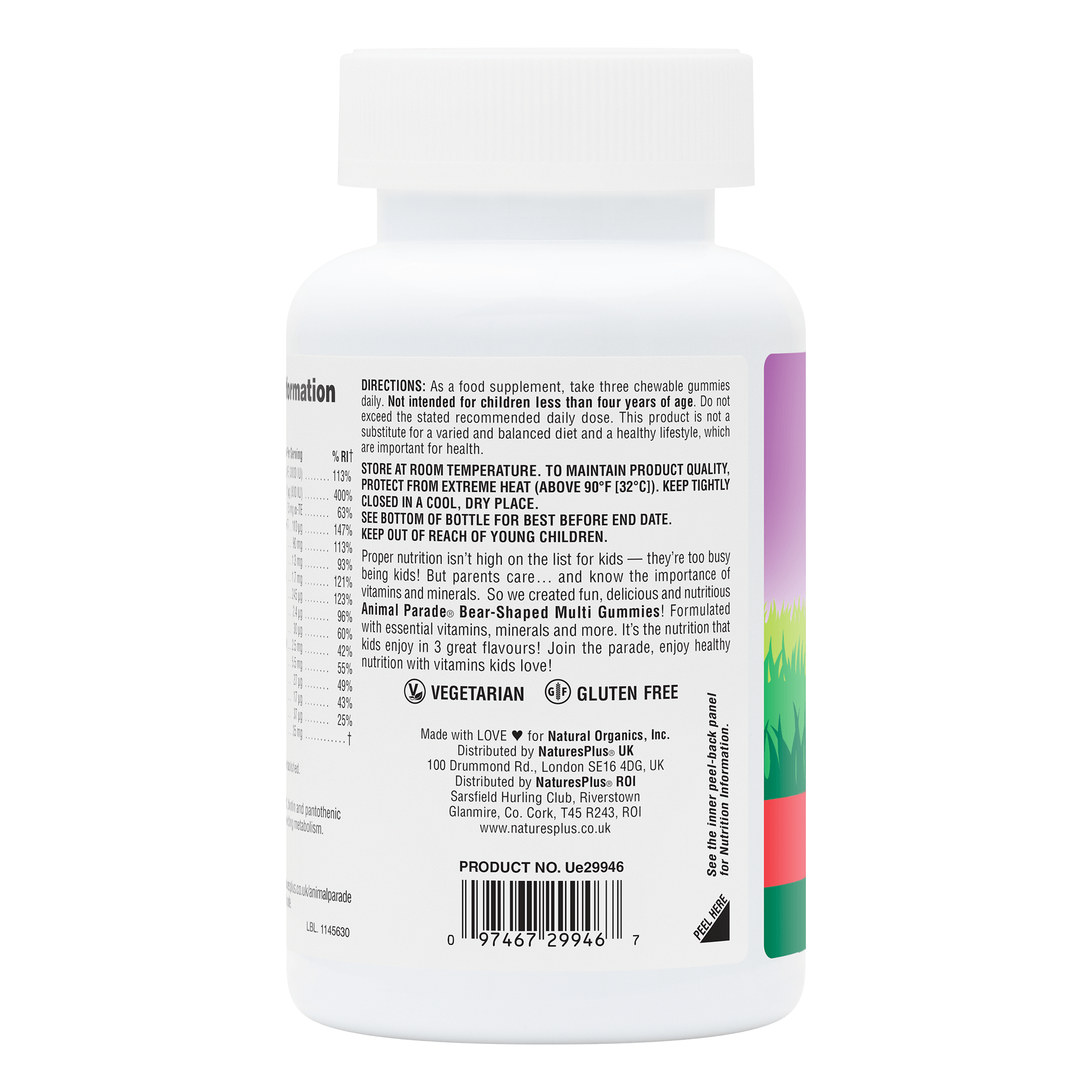 Animal Parade Multivitamin Gummies