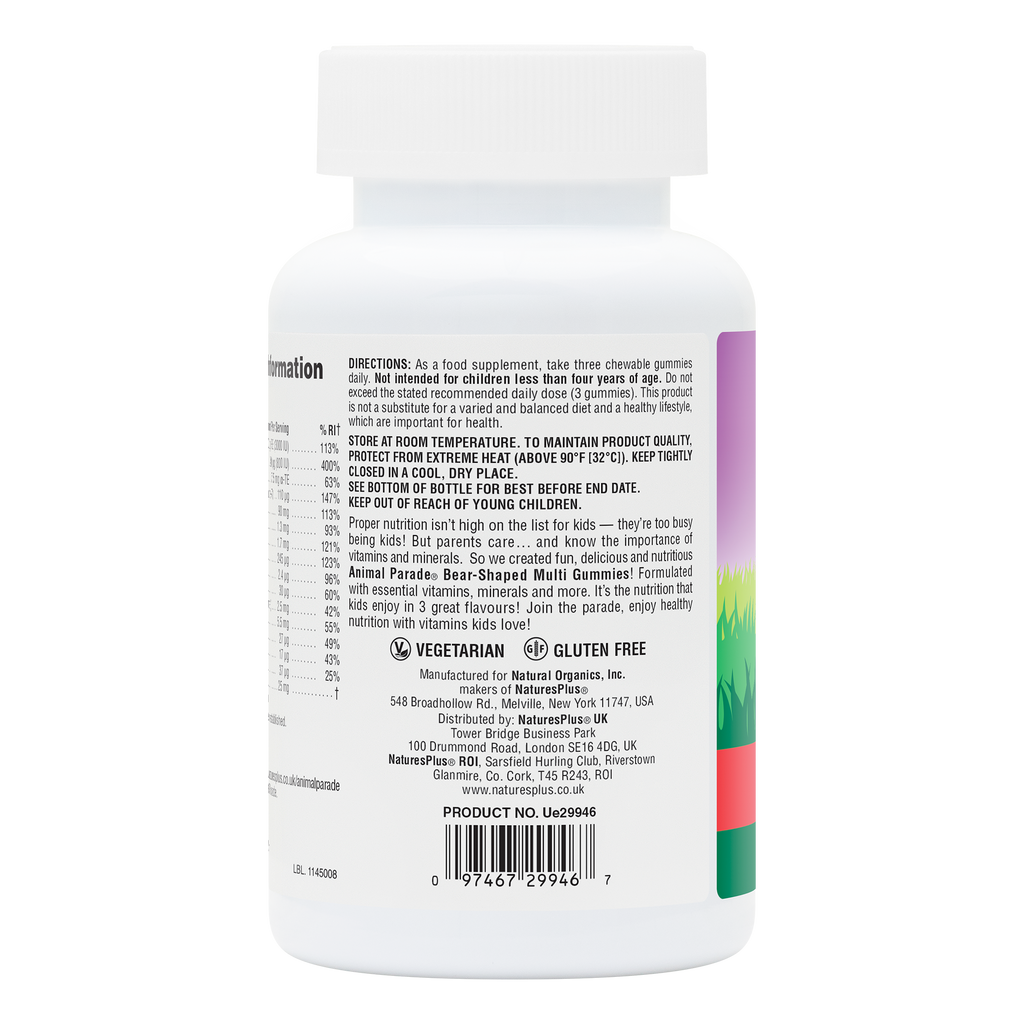 Animal Parade Multivitamin Gummies