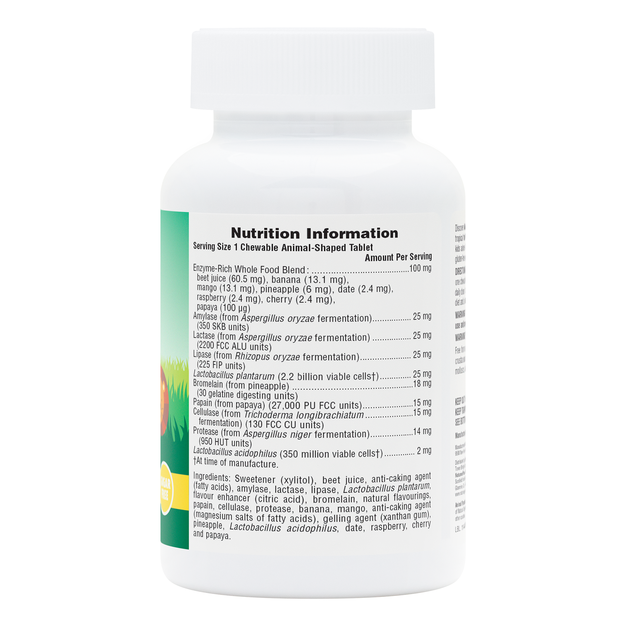 Animal Parade® Tummy Zyme Children's Chewables