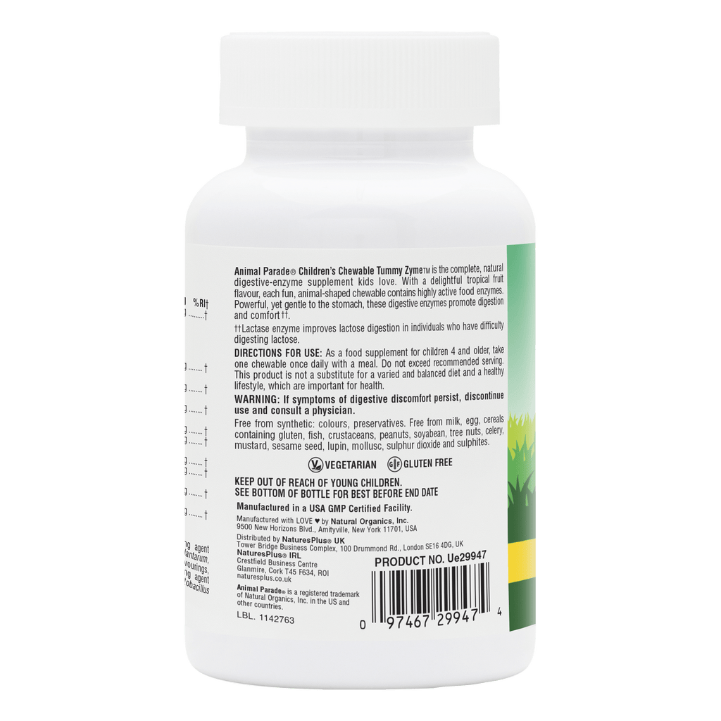 Animal Parade® Tummy Zyme Children's Chewables