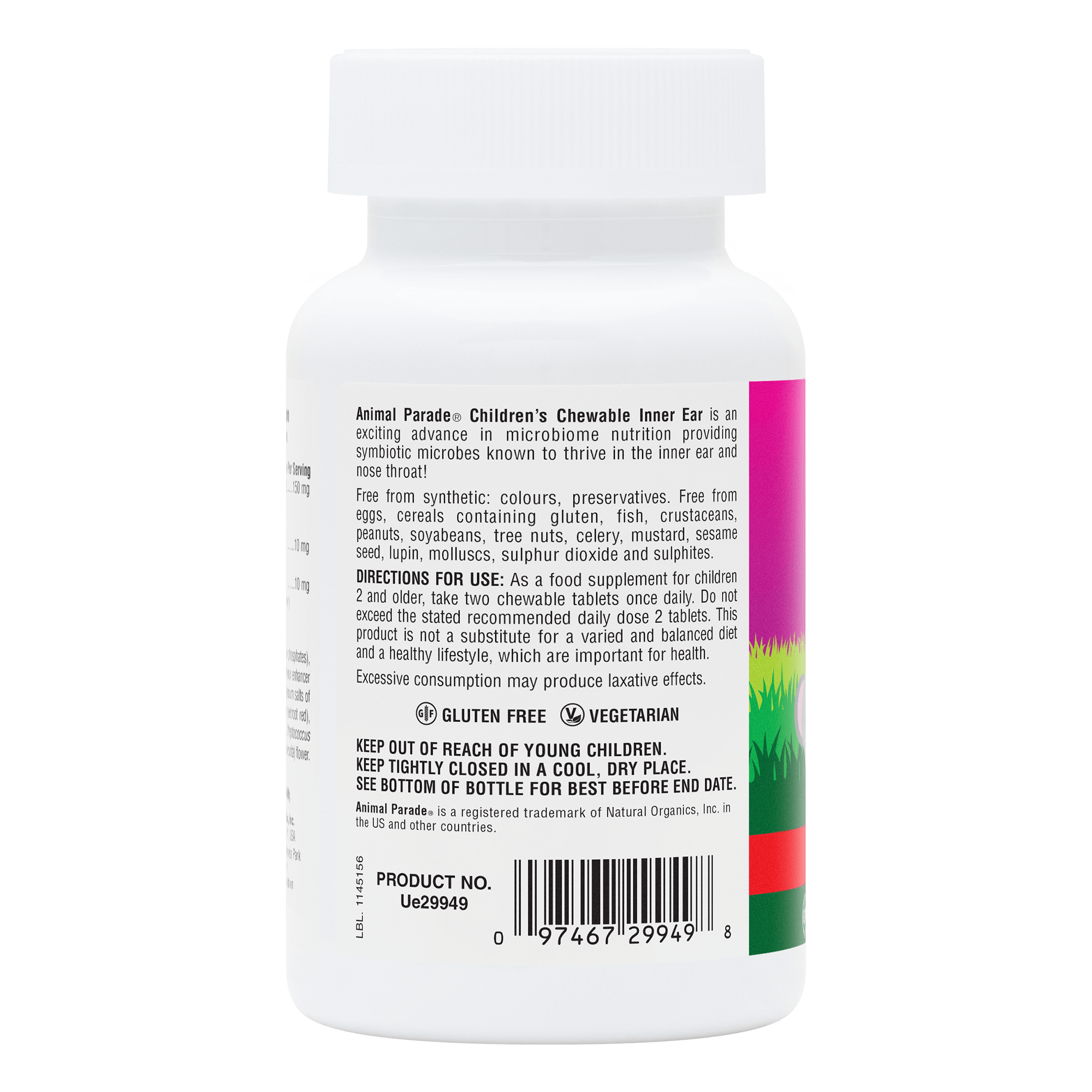 Animal Parade® Children's Inner Ear Support Chewables