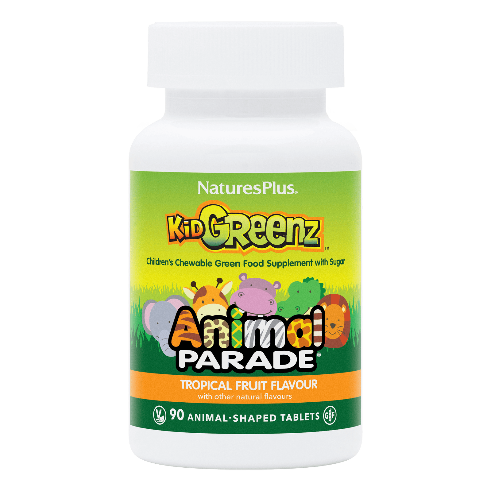 Animal Parade® KidGreenz® Children's Chewables