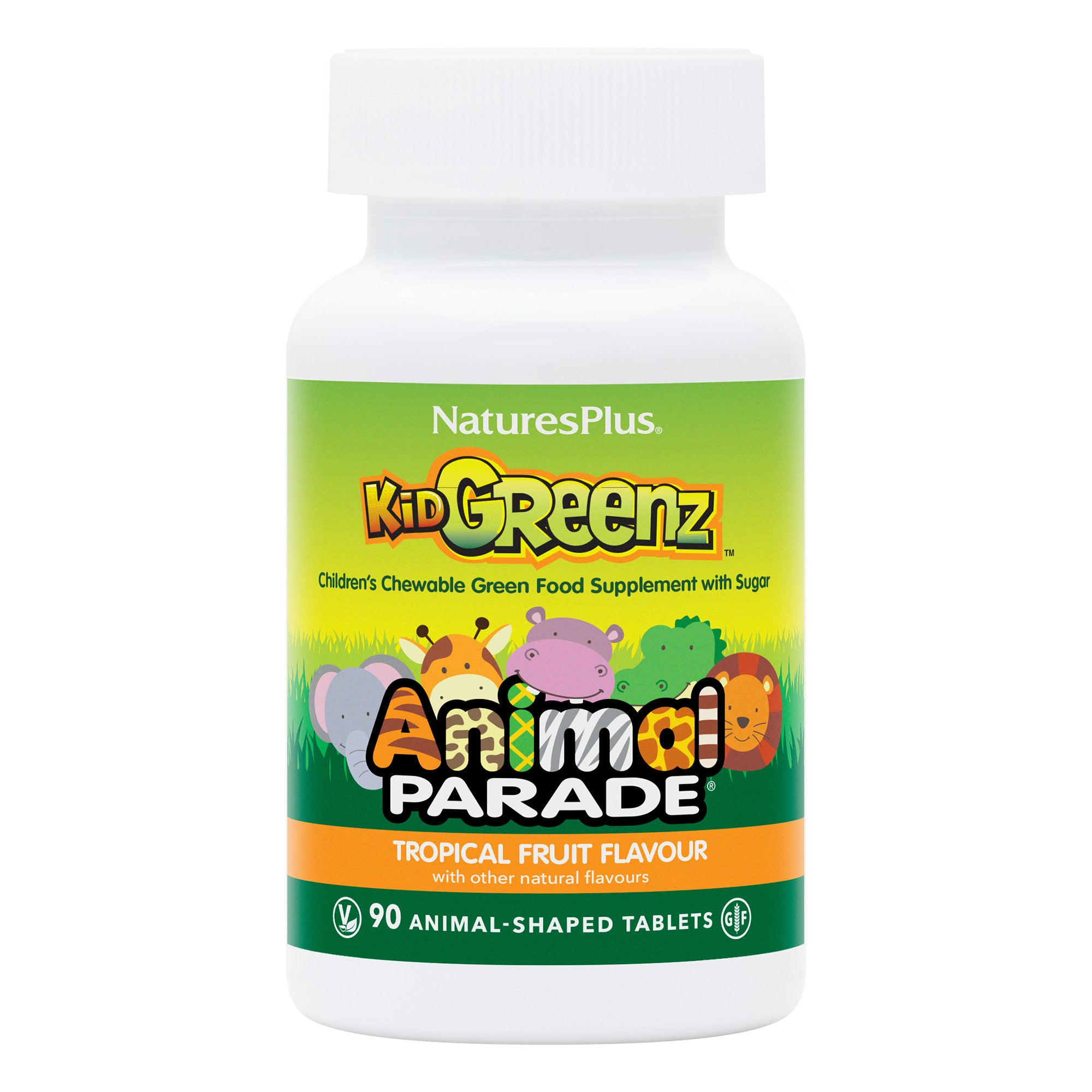 Animal Parade® KidGreenz® Children's Chewables