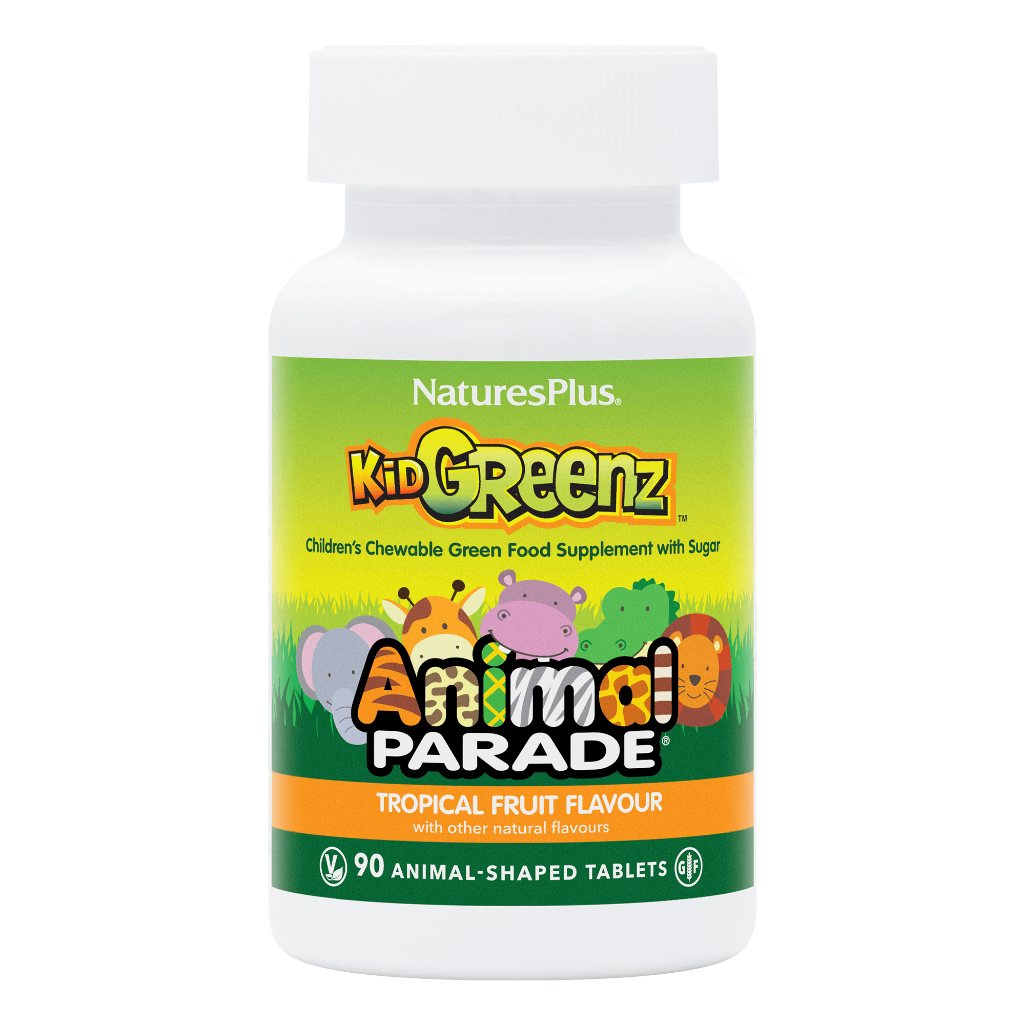 Animal Parade® KidGreenz® Children's Chewables