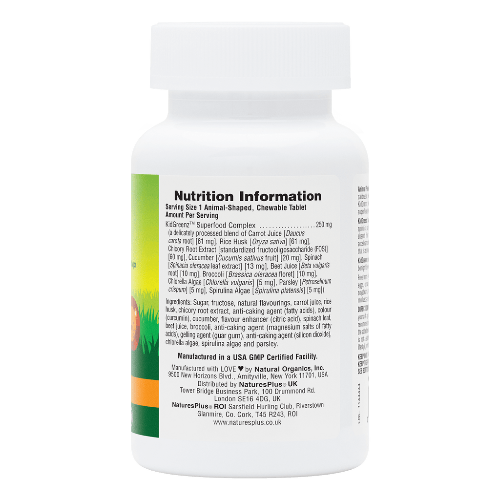 Animal Parade® KidGreenz® Children's Chewables