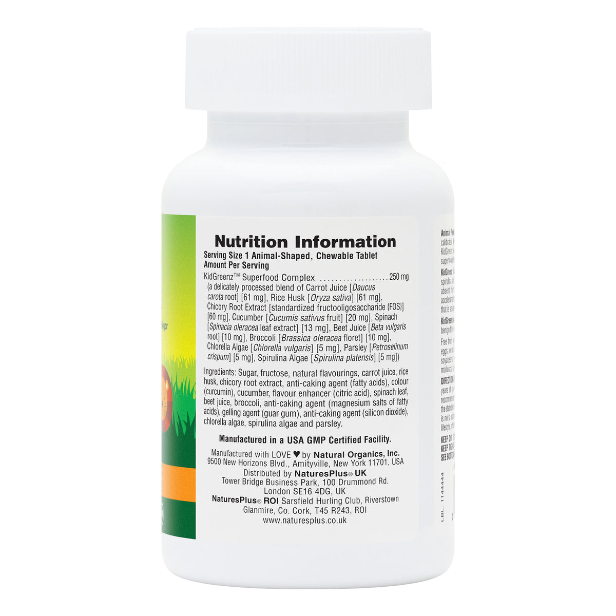 product image of Animal Parade® KidGreenz® Children's Chewables containing Animal Parade® KidGreenz® Children's Chewables