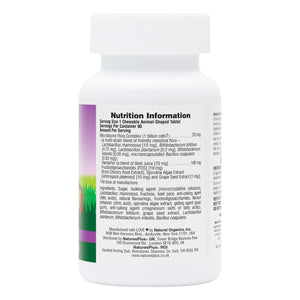 First side product image of Animal Parade® AcidophiKidz® Childrens Chewables containing Animal Parade® AcidophiKidz® Childrens Chewables