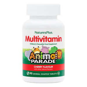 Frontal product image of Animal Parade® Multivitamin Children's Chewables - Cherry containing 90 Count