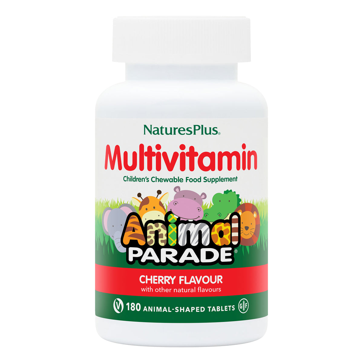 product image of Animal Parade® Multivitamin Children's Chewables - Cherry containing 180 Count