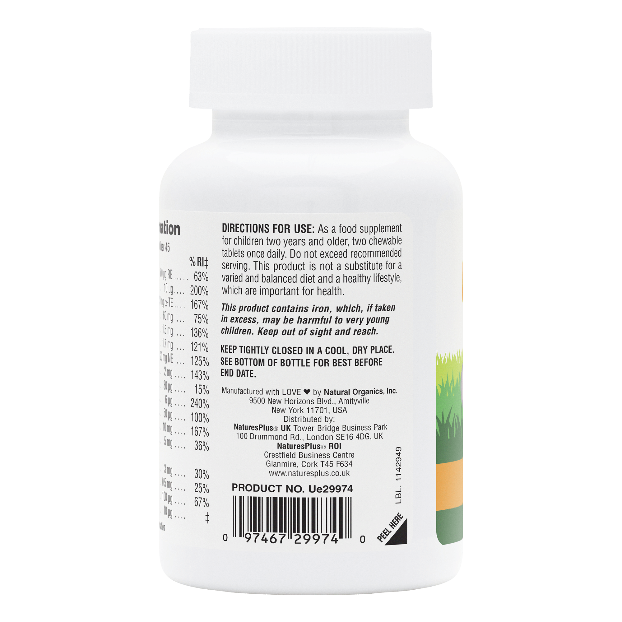 Animal Parade® Multivitamin Children's Chewables - Orange