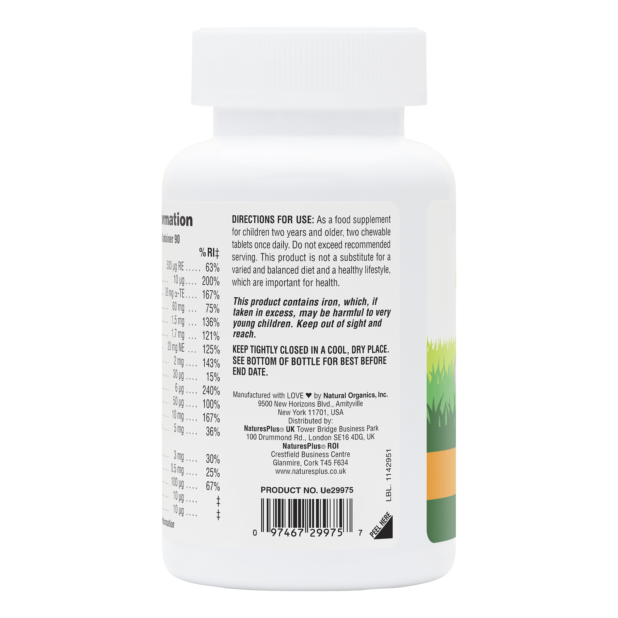 Animal Parade® Multivitamin Children's Chewables - Orange
