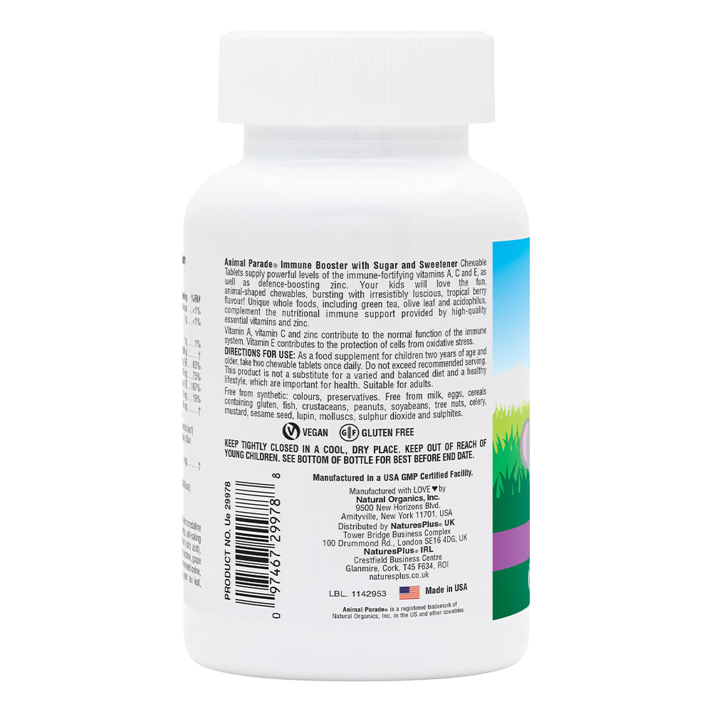 product image of Animal Parade® Kids Immune Booster Chewables containing Animal Parade® Kids Immune Booster Chewables