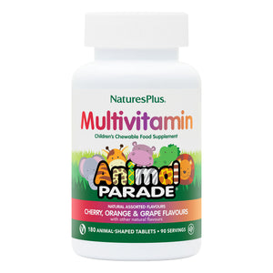Frontal product image of Animal Parade® Multivitamin Children's Chewables - Assorted containing 180 Count