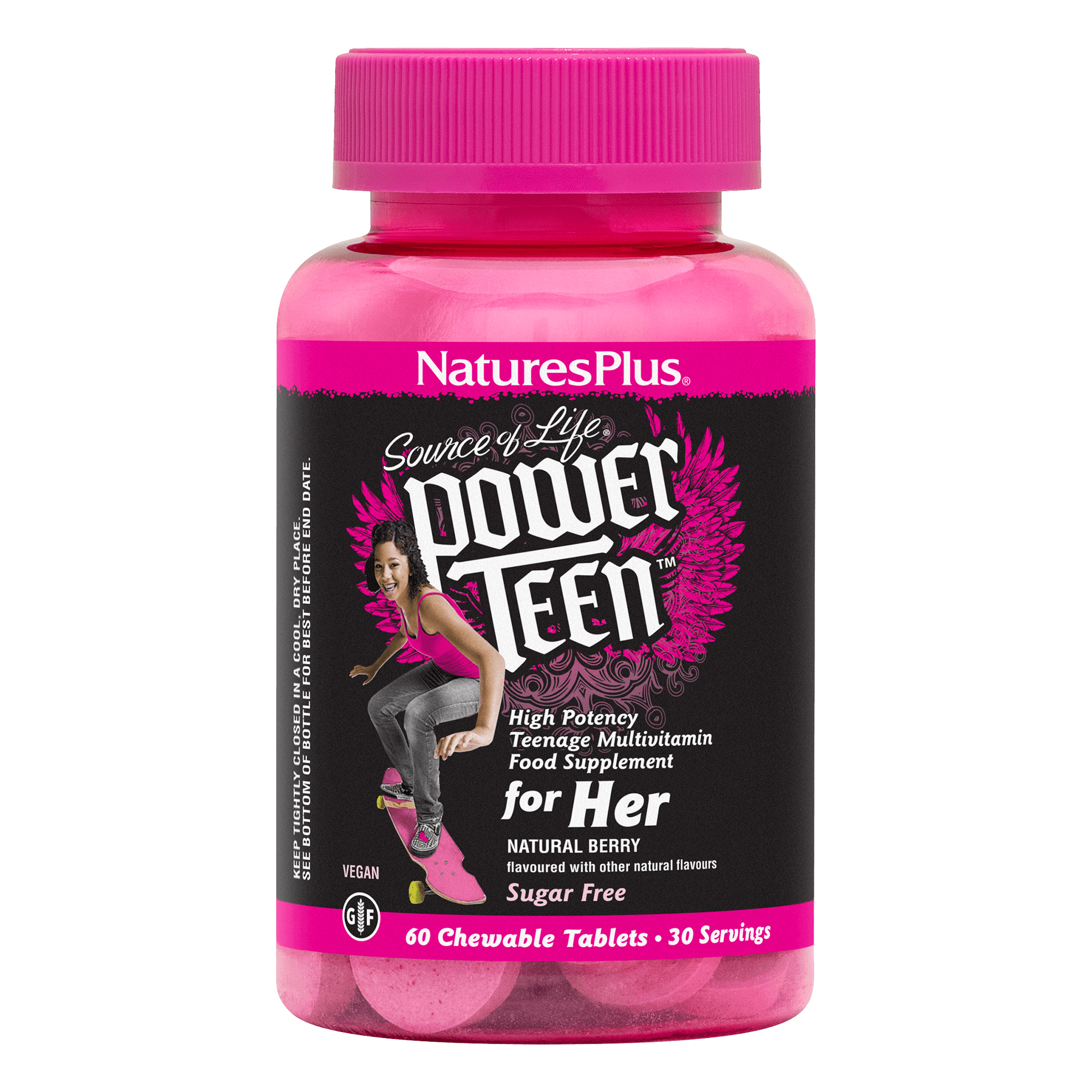 Source of Life® POWER TEEN® For Her Chewables
