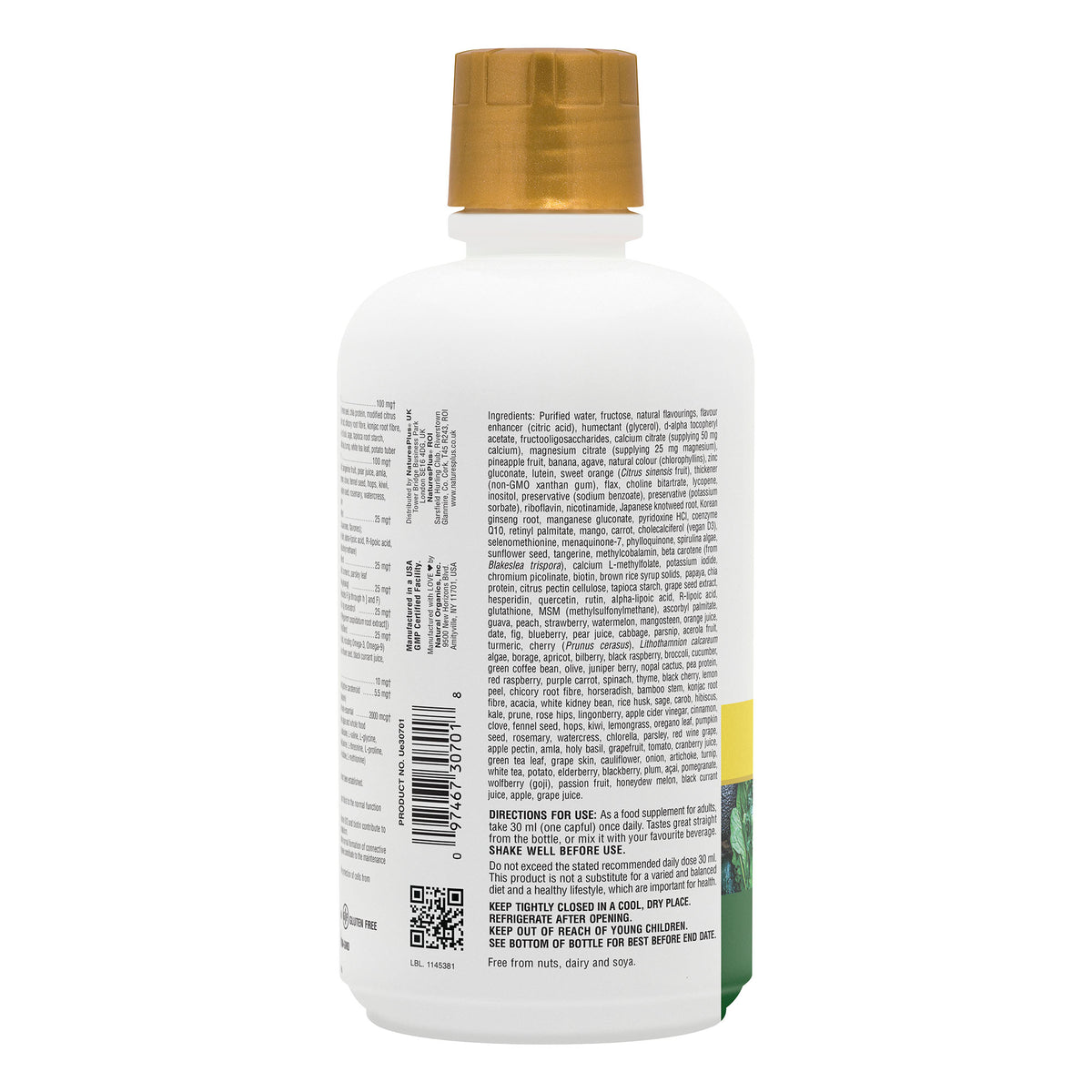 product image of Source of Life® GOLD Multivitamin Liquid containing Source of Life® GOLD Multivitamin Liquid