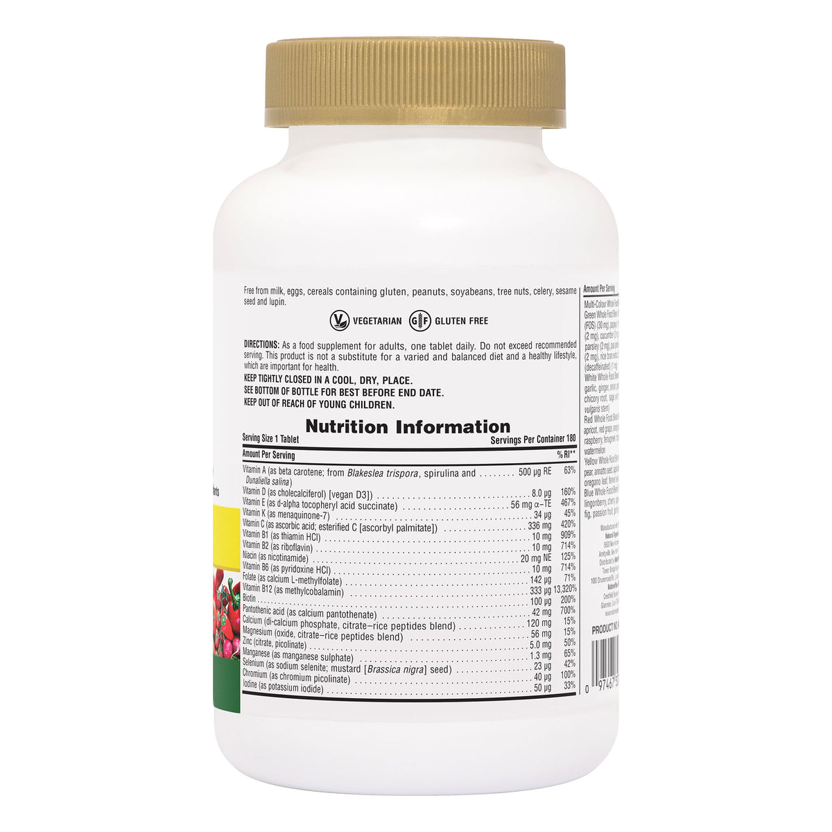product image of Source of Life® GOLD Multivitamin Tablets containing 180 Count