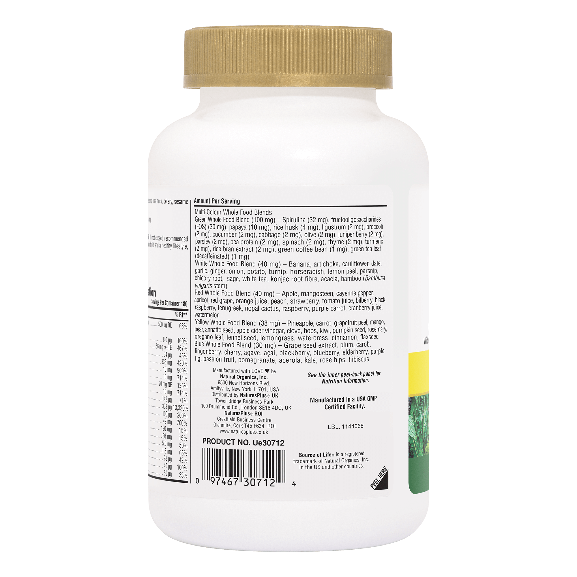 Source of Life® GOLD Multivitamin Tablets