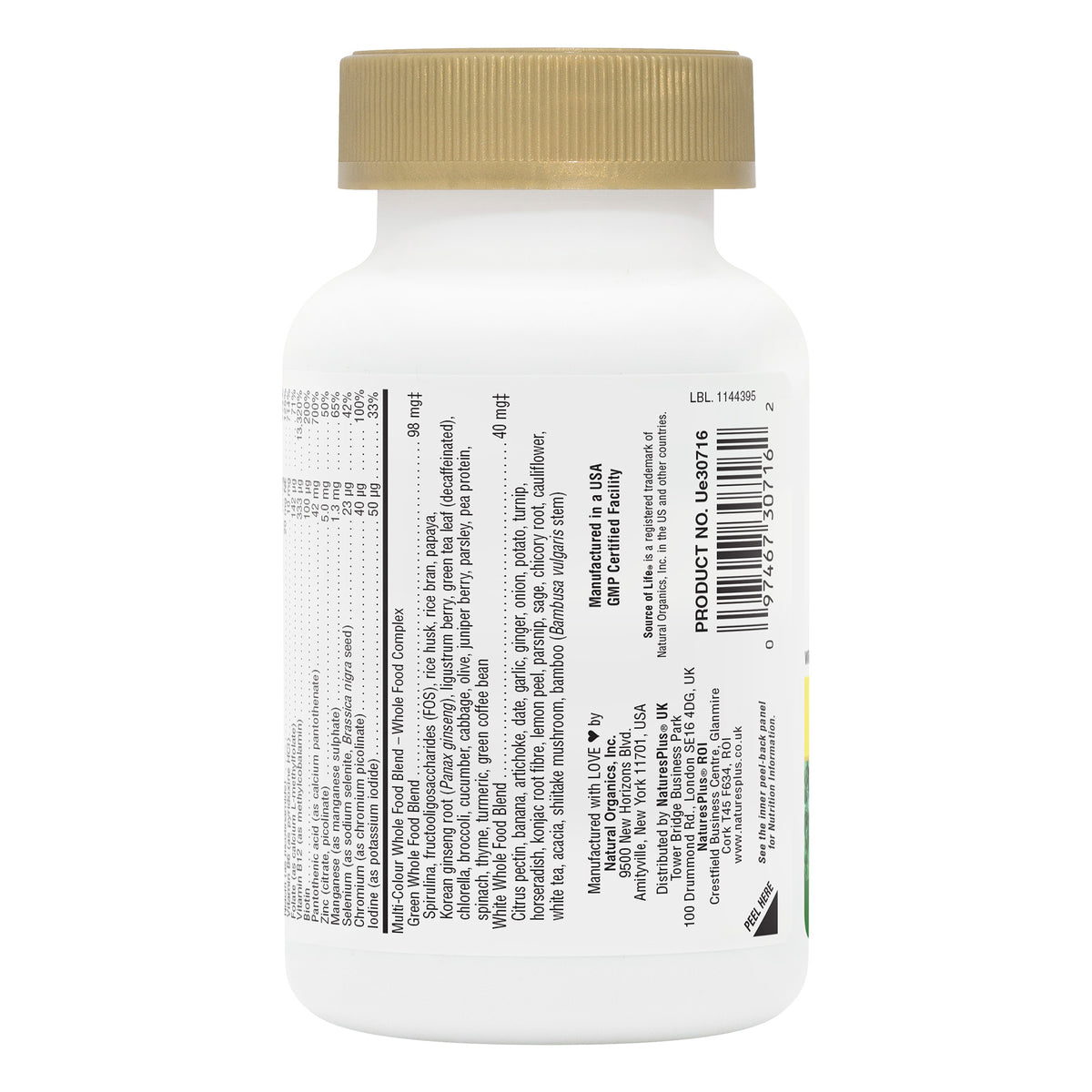 product image of Source of Life® GOLD Multivitamin Capsules containing Source of Life® GOLD Multivitamin Capsules